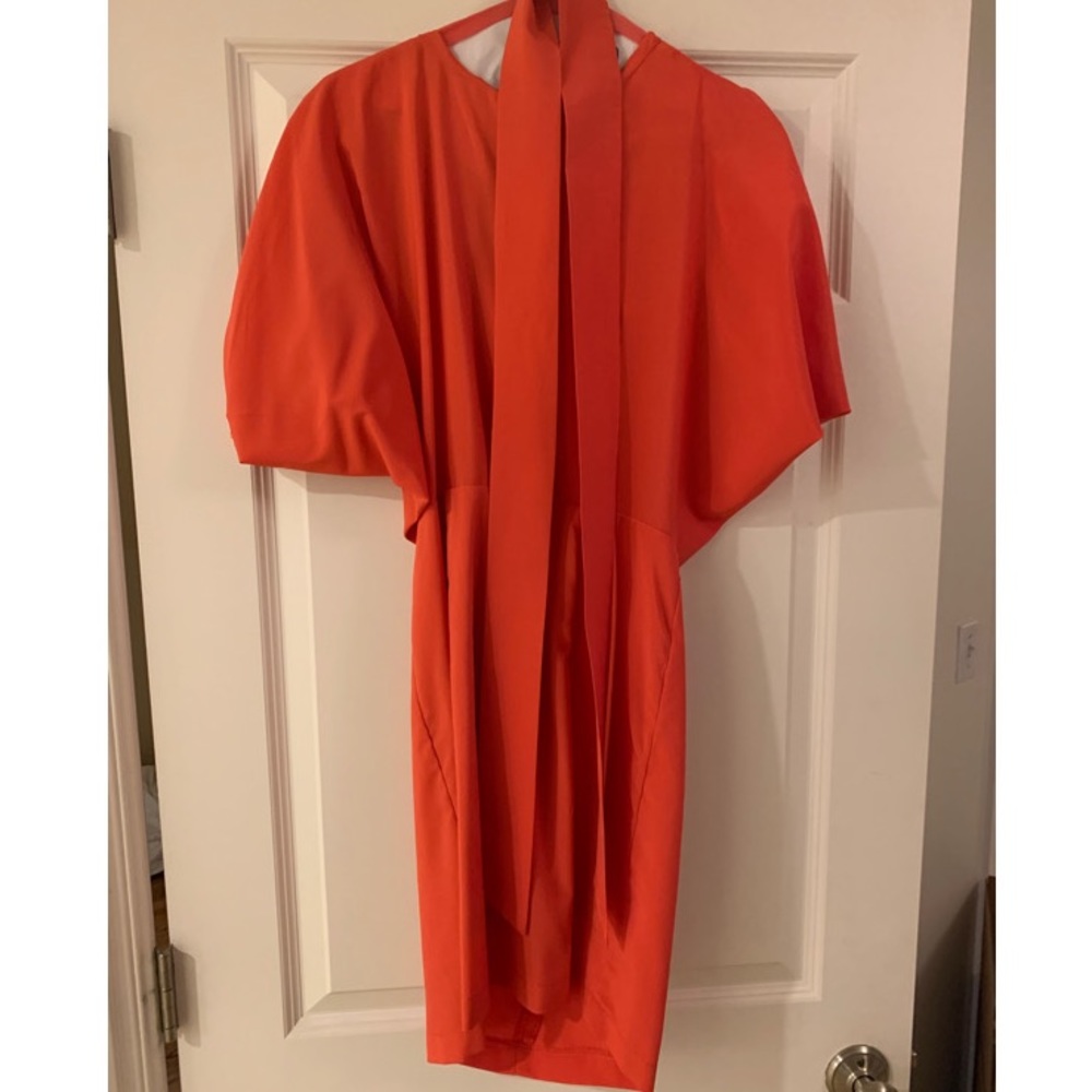 Coral dress